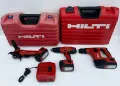 Hilti Сет - Акумулаторен ударен винтоверт, перфоратор и ъглошлайф, снимка 1