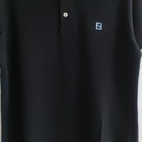 Мъжка черна елегантна блуза Fendi, размер L, снимка 1 - Блузи - 43910052