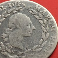 Сребърна монета 20 кройцера 1784г. Кристиан Юредерик Карл Алехсандър 29768, снимка 5 - Нумизматика и бонистика - 42984788