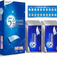 Висококачествени избелващи ленти 5D Teeth Whitening Strips 28бр., снимка 1 - Стоматология - 43256824