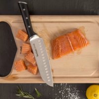 Азиатски нож Santoku Tefal Ingenio Ice Force 18 сm / Тефал , снимка 7 - Прибори за хранене, готвене и сервиране - 40173471