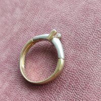 дамски златен пръстен , снимка 1 - Пръстени - 38757941