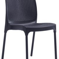 Столове имитация на ратан от полипропилен в бял,бежев,кафяв,черен цвят, снимка 7 - Столове - 43936396