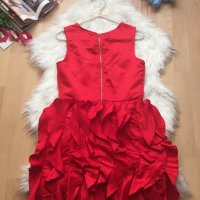 Червена рокля, снимка 3 - Рокли - 28076874