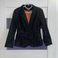 Дамско черно сако H&M, снимка 1 - Сака - 43467582