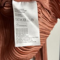 Блуза H&M, дълъг ръкав, размер S-M, оранжева/кафява/бордо, снимка 7 - Блузи с дълъг ръкав и пуловери - 43146682