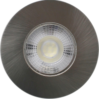 sanlumia 6 бр. LED лампа за вграждане IP44 7W 600lm, 6400K студено бяло, покритие от сатениран никел, снимка 6 - Лед осветление - 44866591