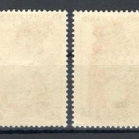 Чехословакия, 1957 г. - пълна серия чисти марки, носии, 2*1, снимка 2 - Филателия - 43335376
