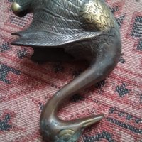 Лебед стар бронзов 33957, снимка 16 - Колекции - 38951078