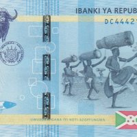 5000 франка 2015, Бурунди, снимка 1 - Нумизматика и бонистика - 38206806