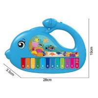 Играчка музикално пиано с тема „подводен свят“, снимка 1 - Музикални играчки - 43461342