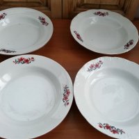 Стар български порцелан чинии за допълване , снимка 1 - Антикварни и старинни предмети - 32986035