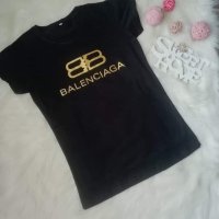 Дамска тениска Balenciaga, снимка 1 - Тениски - 44062660