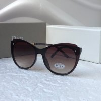 DIOR 2021 слънчеви очила тип котка UV 400 защита с лого, снимка 7 - Слънчеви и диоптрични очила - 33570682