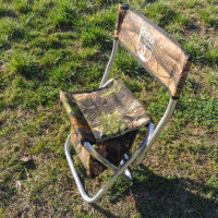 Сгъваем стол с раница за лов, риболов и туризъм, снимка 2 - Такъми - 36514102
