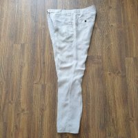 Страхотен мъжки летен панталон H&M  Linen Blend слим фит ,  размер 50 , 100%  лен, снимка 7 - Панталони - 33178310