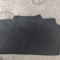 Дамска черна блуза, снимка 9 - Блузи с дълъг ръкав и пуловери - 44875156