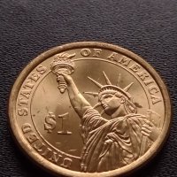 Възпоменателна монета 1 долар LYNDON B. JOHNSON 36 президент на САЩ (1963-1969) за КОЛЕКЦИЯ 37756, снимка 8 - Нумизматика и бонистика - 40765060