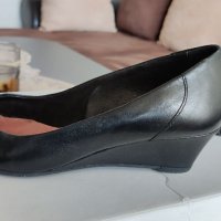 Дамски кожени обувки, снимка 2 - Дамски обувки на ток - 38832587