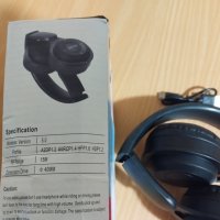 Нови сгъваеми безжични слушалки, снимка 5 - Bluetooth слушалки - 43747359