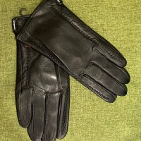 Естествена кожа мъжки ръкавици меки и топли, снимка 1 - Ръкавици - 38894294
