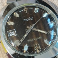  Мъжки часовник Hislon Swiss made , снимка 5 - Антикварни и старинни предмети - 43370788
