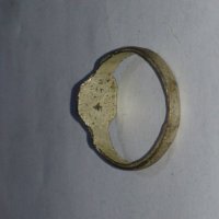 Старинен пръстен сачан ръчна изработка - 67361, снимка 4 - Антикварни и старинни предмети - 28993412