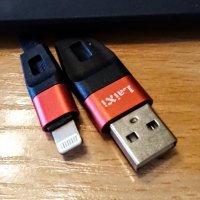 Нов USB кабел за iPhone 105 см 10лв., снимка 3 - USB кабели - 28464346