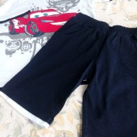 Комплект тениска с къс панталон за момче, снимка 1 - Детски комплекти - 37014417