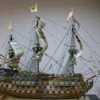 макет на кораб San Felipe-1690 Spanish Armada Galleon Tall Ship, снимка 3 - Други ценни предмети - 27893138