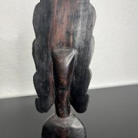 Африканска фигура №5035 , снимка 4 - Антикварни и старинни предмети - 44100765