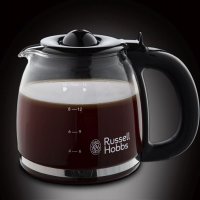 Кафе машина RUSSELL HOBBS ADVENTURE/технология WhirlTech/Стъклена кана 1,250 л, снимка 6 - Кафемашини - 37184143