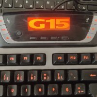 Logitech g15 gaming, снимка 2 - Клавиатури и мишки - 37879112