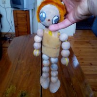 Стара дървена кукла, снимка 4 - Други ценни предмети - 27453635