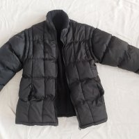 Зимно черно яке със свалящи се ръкави, снимка 1 - Якета - 38787656