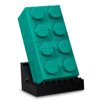 LEGO 6346102 2x4 Turquoise Teal Brick VIP 2020, снимка 1 - Колекции - 43142387