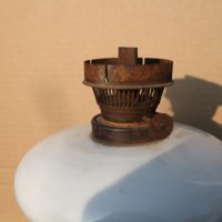 Газена лампа от лят чугун, снимка 2 - Антикварни и старинни предмети - 43989266