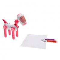 Детски комплект за рисуване с проектор робот куче, снимка 4 - Рисуване и оцветяване - 35075773