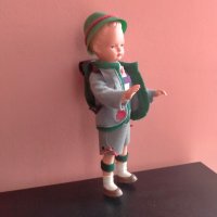 Колекционерска кукла West Germany Celluloid 21 см, снимка 9 - Колекции - 44065155