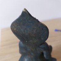 Китайска бронзова статуетка на буда, снимка 6 - Антикварни и старинни предмети - 35001543