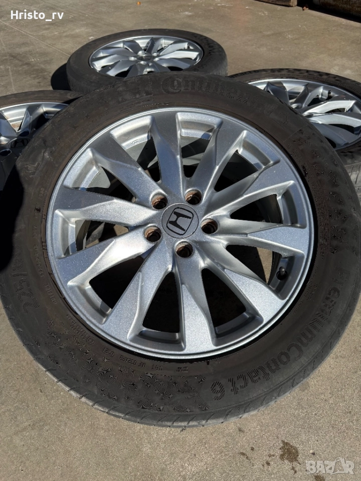 Оригинални алуминиеви джанти за HONDA CRV 18 цола, снимка 1