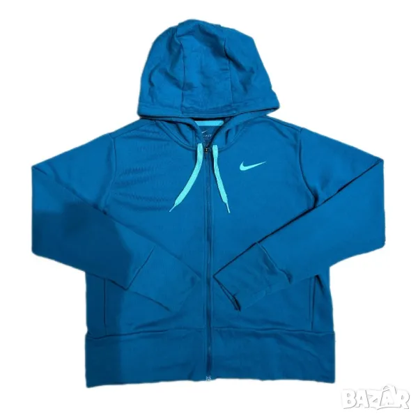 Оригинално дамско горнище Nike Teal Zip Up | M размер, снимка 1