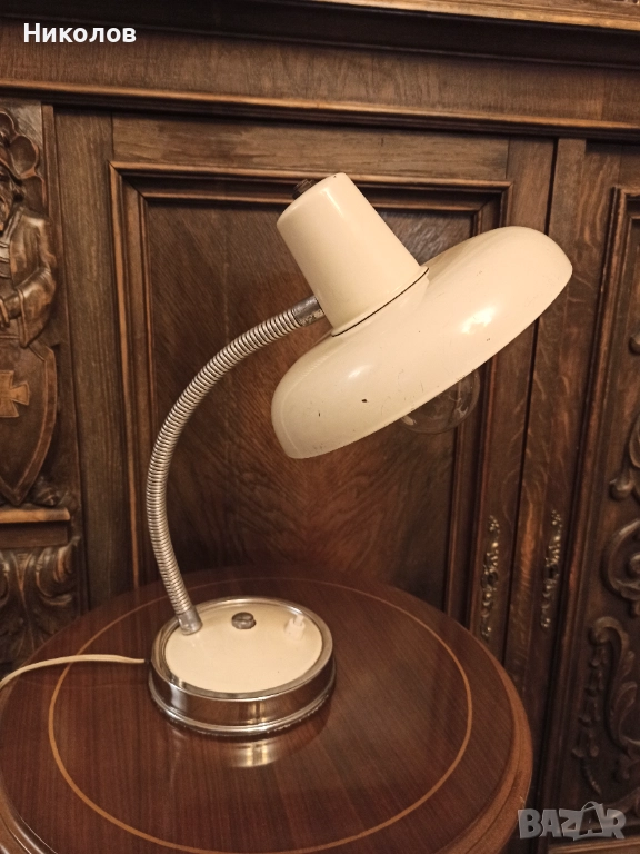 Индустриална настолна лампа , снимка 1