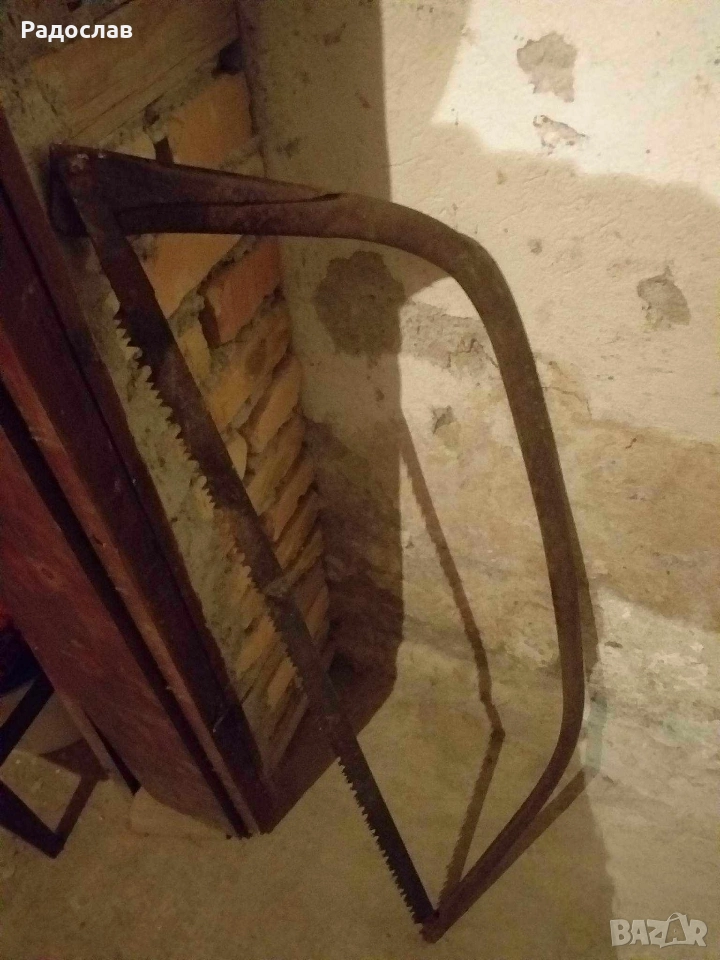 Голям стар режещ трион , снимка 1