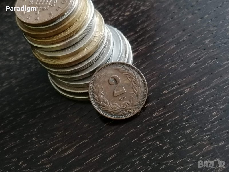 Монета - Унгария - 2 филера | 1909г., снимка 1