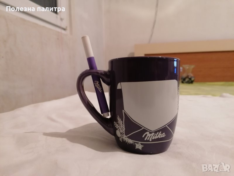 Колекционерска чаша MILKA Koледа 300 ml, снимка 1