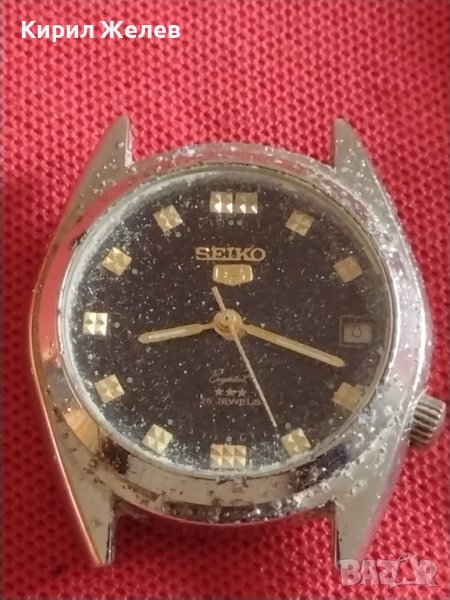 Мъжки часовник SEIKO CRISTAL 25 JEWELS JAPAN за КОЛЕКЦИОНЕРИ 41714, снимка 1