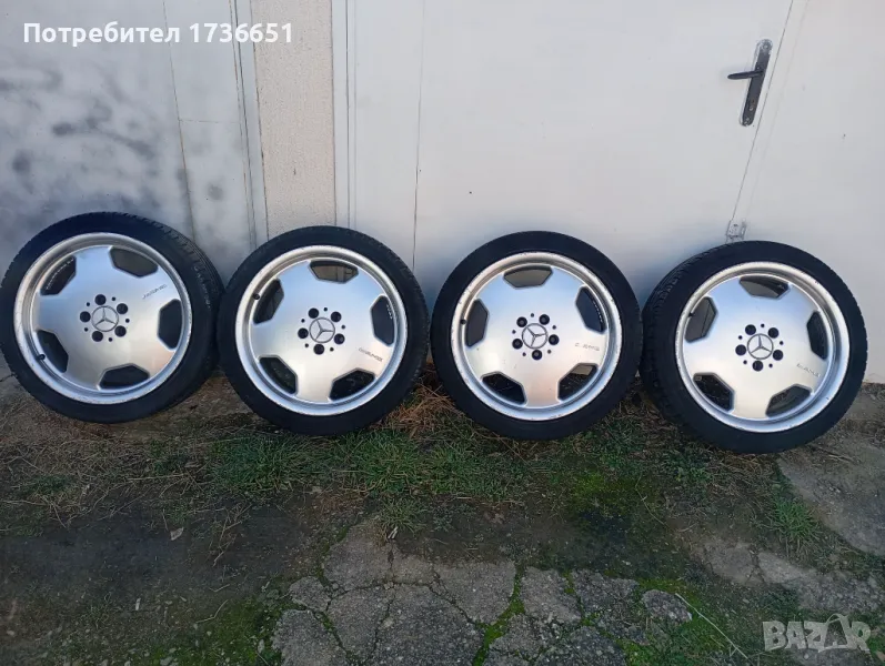 Оригинални Джанти AMG Monoblock Mercedes 18", снимка 1