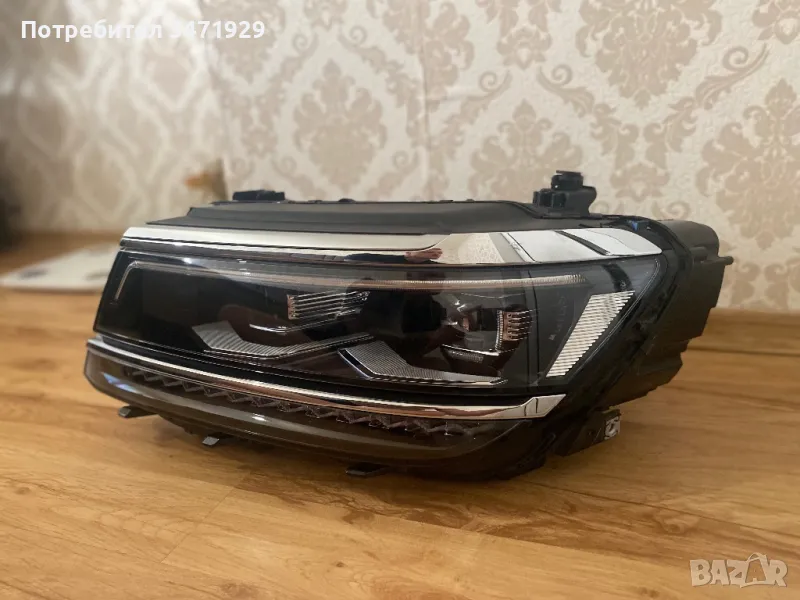 Фар ляв за Фолксваген Тигуан Vw Tiguan 2016-2020 FULL LED, снимка 1