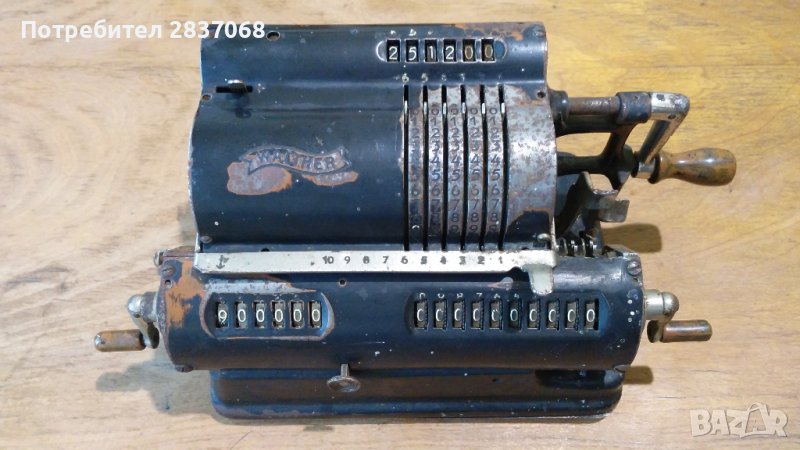 стара механична сметачна машина, снимка 1